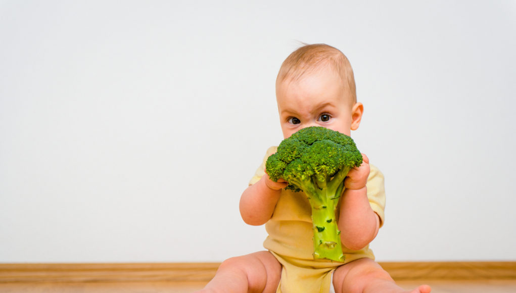 Dziecko je brokuła
