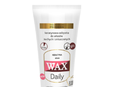 Sposób na poprawę kondycji zniszczonych i suchych włosów WAX odżywka keratynowa 200ml