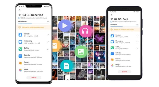 huawei przenoszenie danych phone clone hms