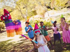 Piniaty – „Meksykański deszcz przysmaków” piniaty dla dzieci