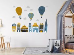 Ozdoby pokoju dziecięcego w formie naklejek naklejki w pokoju dziecięcym