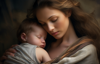 Nosidełka i chusty dla dzieci – co wybrać? mama z dzieckiem w chuście